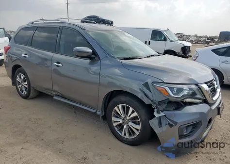 2018 Nissan Pathfinder S z USA, uszkodzony, nr VIN 5N1DR2MN5JC675413